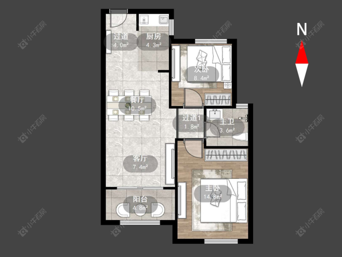香溢紫郡四期房源户型图 常州香溢紫郡四期在售二手房源户型图_小牛看房