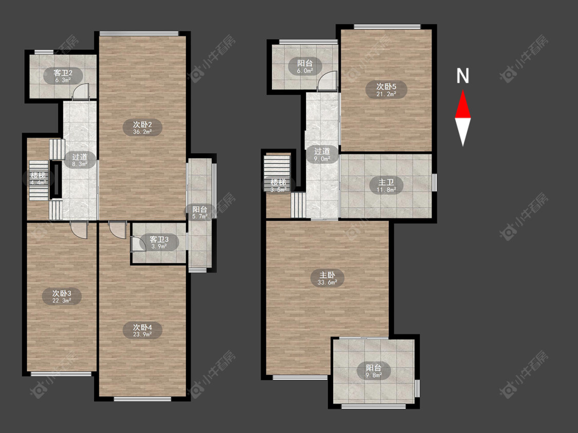 常州尚枫澜湾别墅区在售二手房源户型图_小牛看房