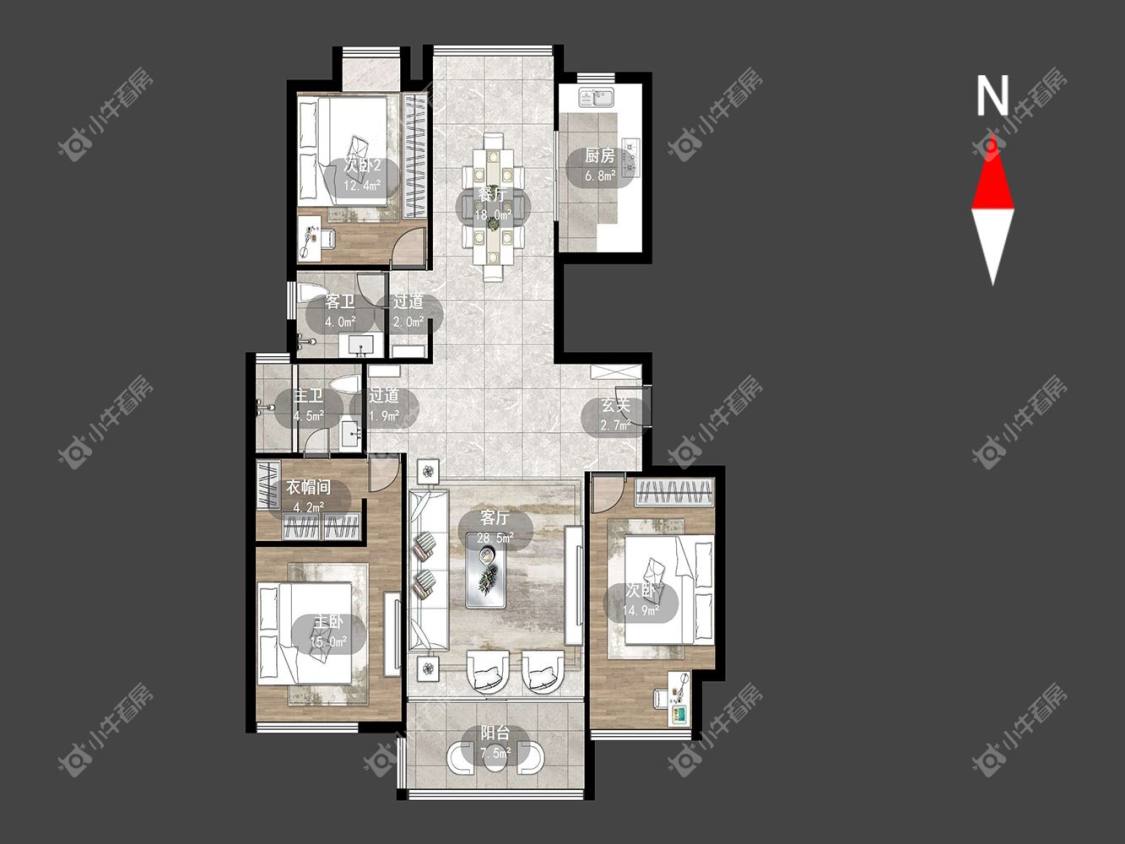 常州府翰苑东区在租房源_小牛看房