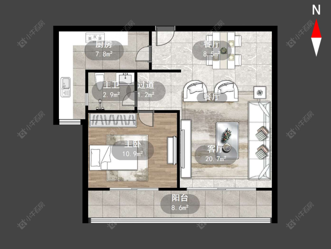 京城豪苑南区房源户型图 常州京城豪苑南区在售二手房源户型图_小牛看房