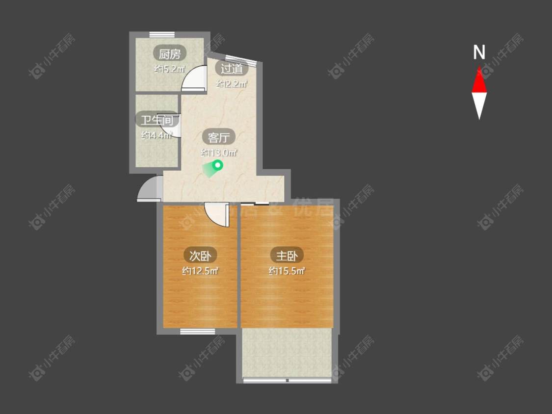 常州浦南新村在售二手房源户型图_小牛看房