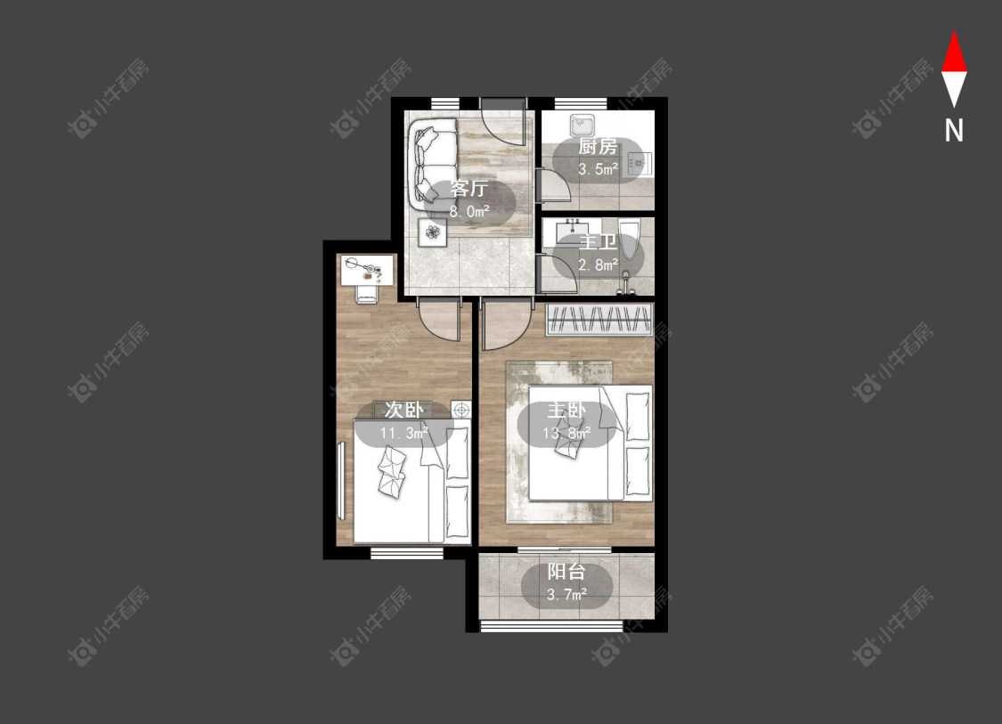 斜桥巷房源户型图 常州斜桥巷在售二手房源户型图_小牛看房