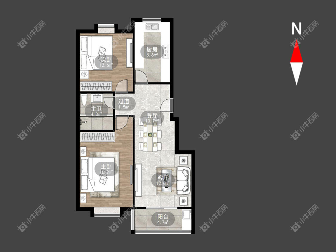 常州太湖明珠苑北区在租房源_小牛看房
