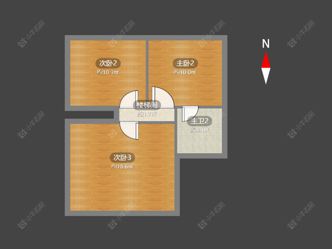常州盘龙苑西区在售二手房源户型图_小牛看房