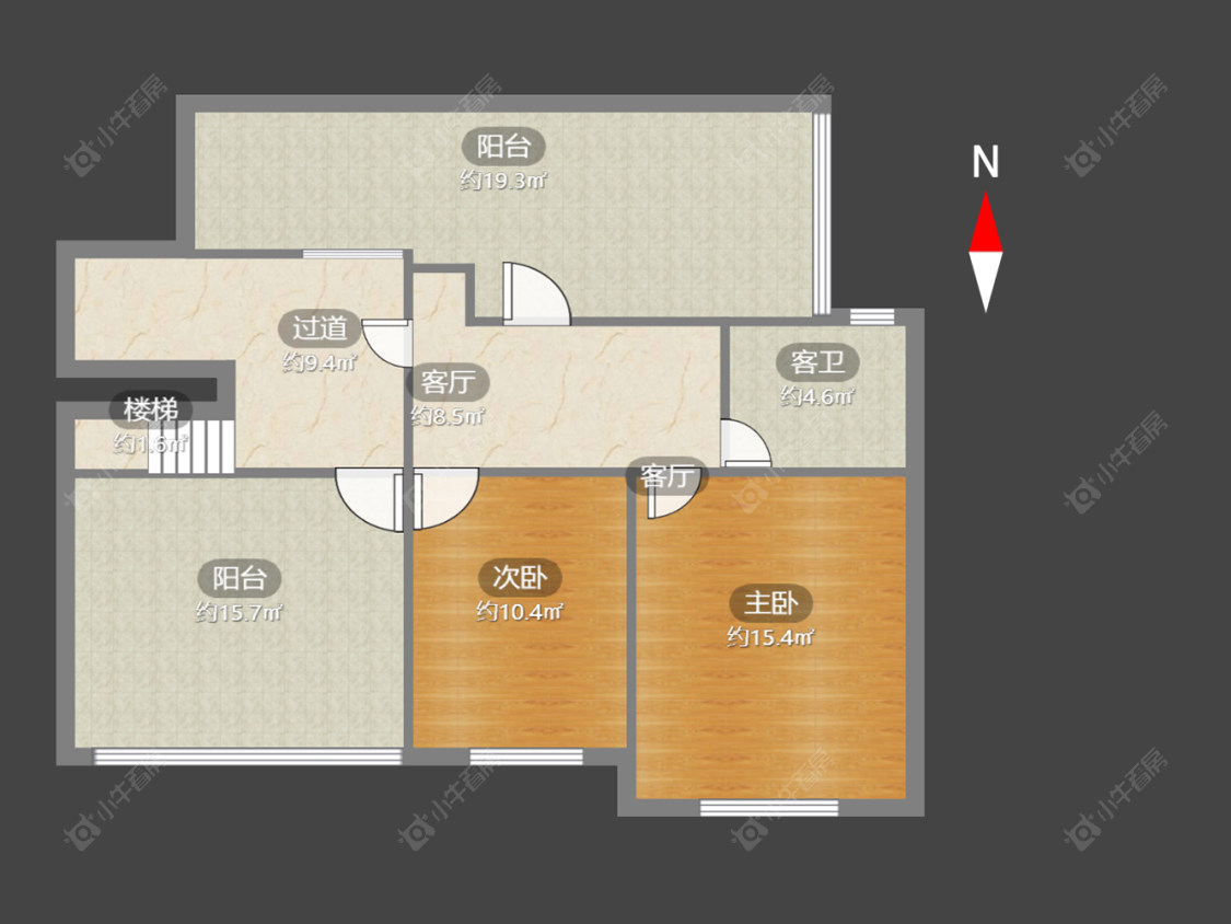 常州腾龙苑东区在售二手房源户型图_小牛看房
