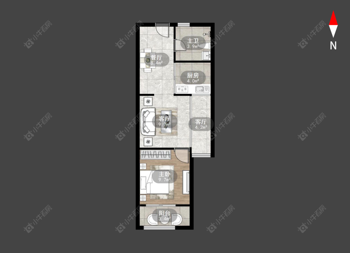 常州九洲玺在售二手房源户型图_小牛看房