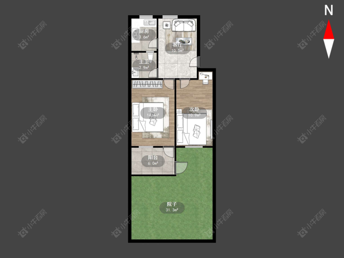 通济新村房源户型图 常州通济新村在售二手房源户型图_小牛看房