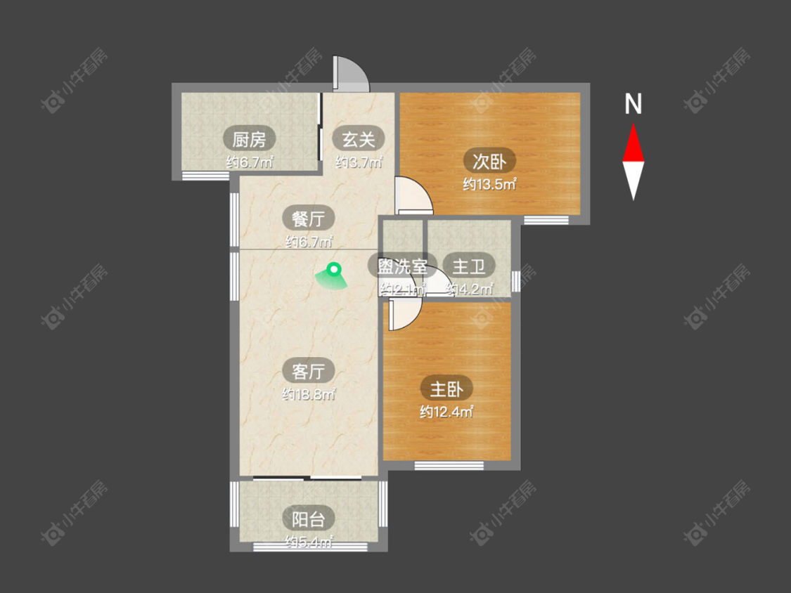 银河湾第一城一期房源户型图 常州银河湾第一城一期在售二手房源户型图_小牛看房