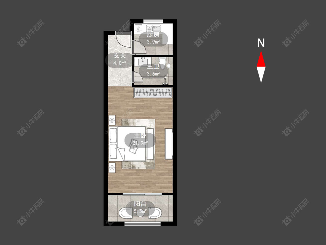 常州新城蓝钻苑东区在售二手房房源户型图_小牛看房