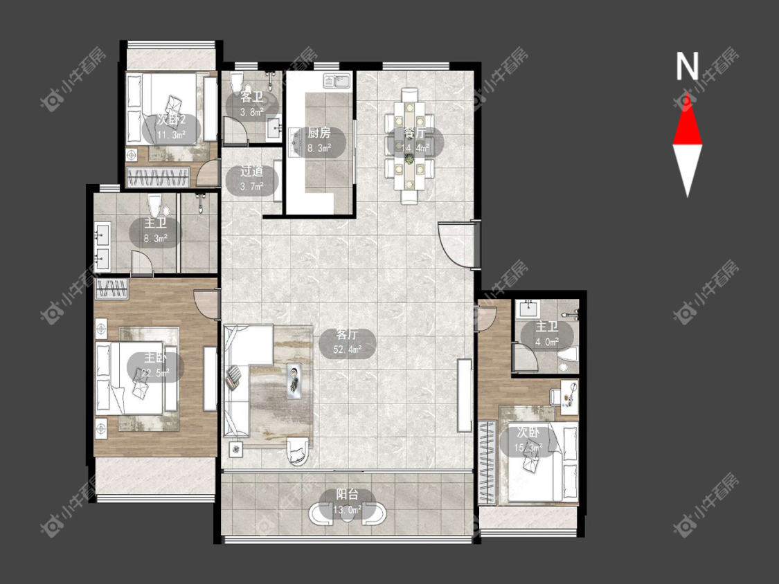 常州璟尚雅宸在租房源_小牛看房