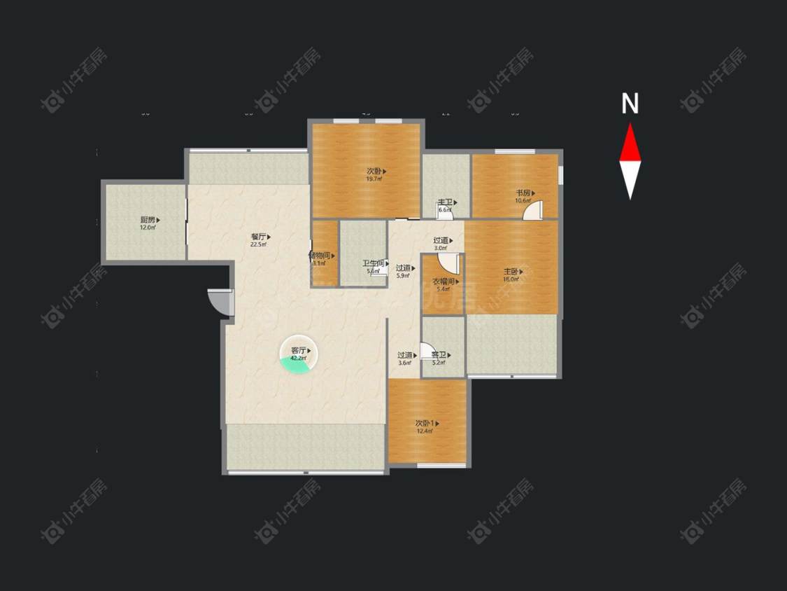 弘建壹品房源户型图 常州弘建壹品在售二手房源户型图_小牛看房