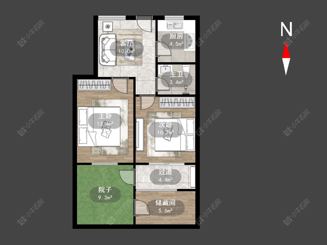 清凉新村房源户型图 常州清凉新村在售二手房源户型图_小牛看房