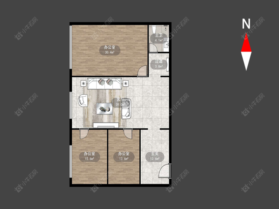 常州典雅商业广场在售二手房源户型图_小牛看房