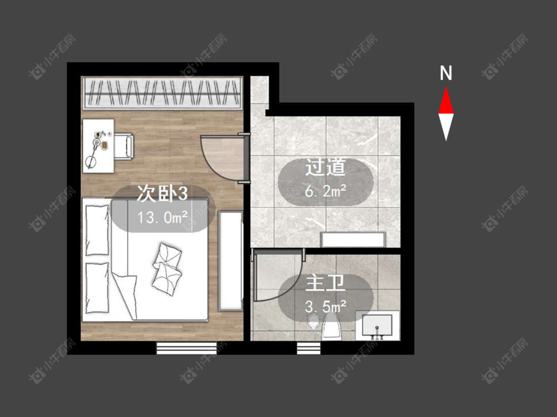 常州富都花苑北苑在售二手房房源户型图_小牛看房