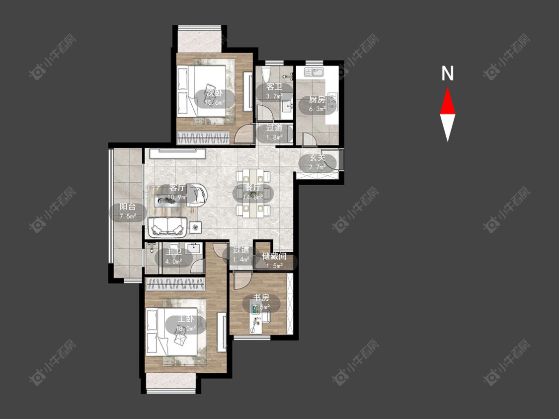 绿都万和城七区房源户型图 常州绿都万和城七区在售二手房源户型图_小牛看房