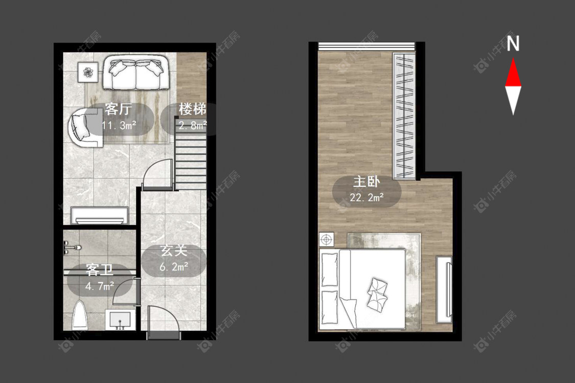 常州新城公馆综合楼在售二手房源户型图_小牛看房