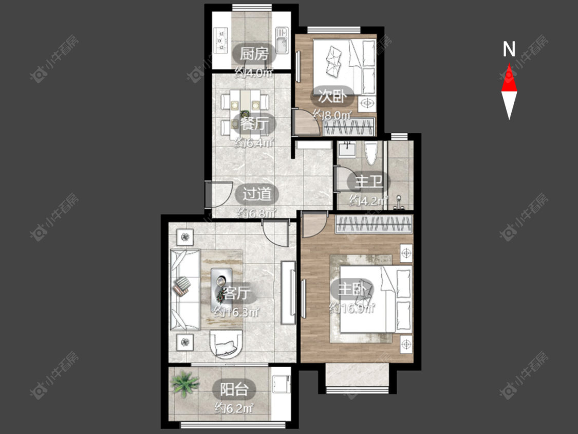 常州新魏花园在售二手房_小牛看房