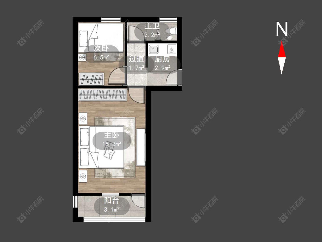 清凉新村房源户型图 常州清凉新村在售二手房源户型图_小牛看房