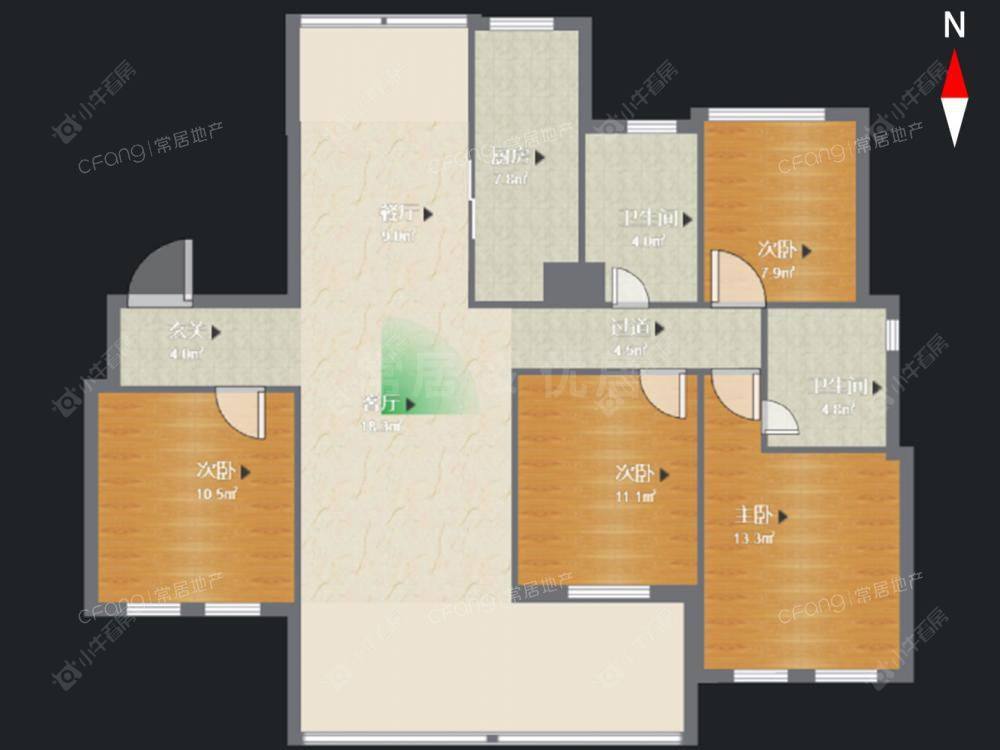 常州新城首府租房_新城首府4室2厅房源出租