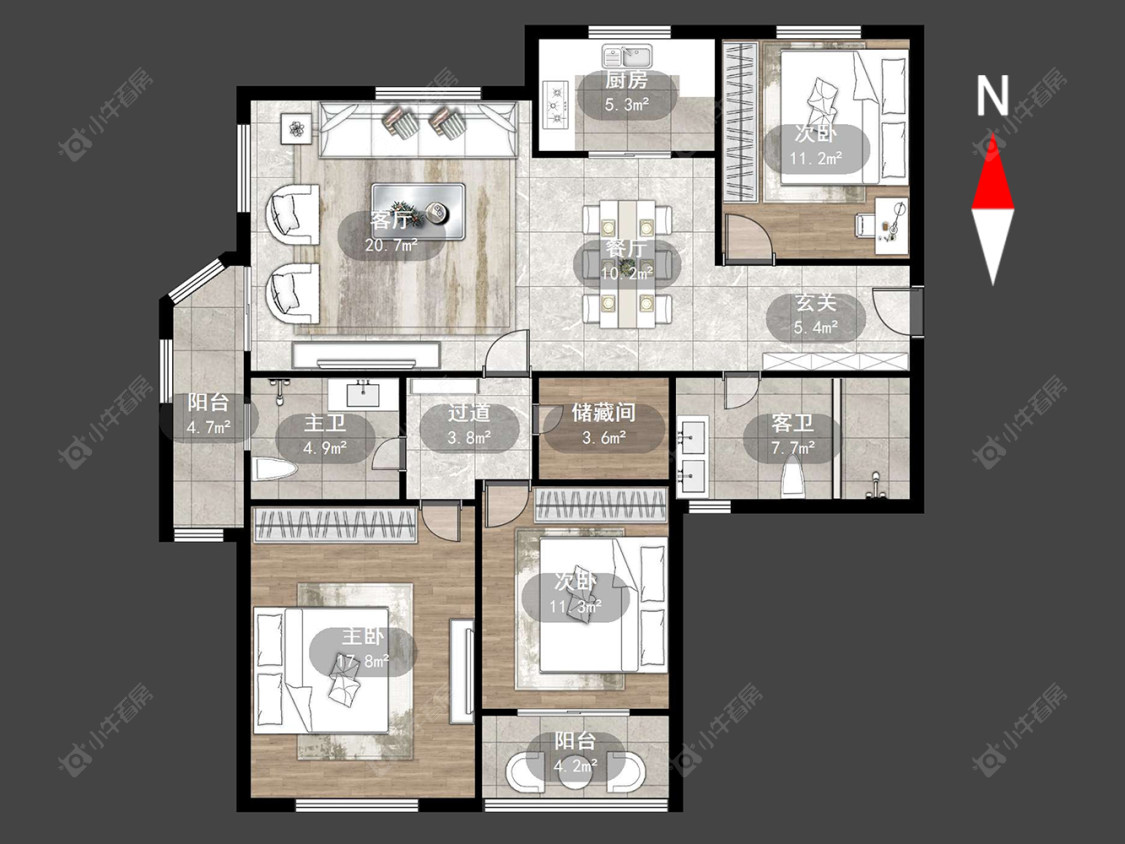 常州公园壹号一二期在售二手房源_小牛看房