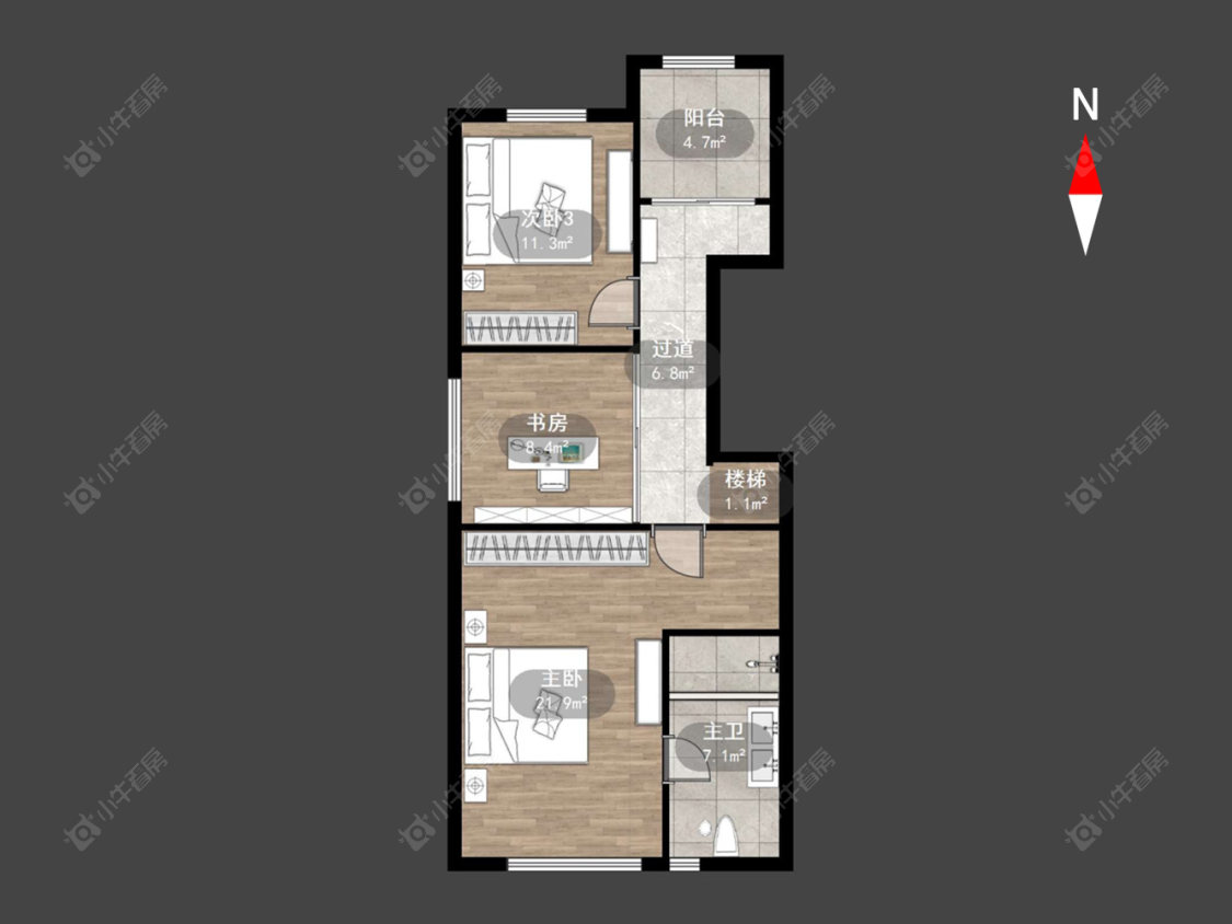 常州天逸城别墅区在售二手房源户型图_小牛看房