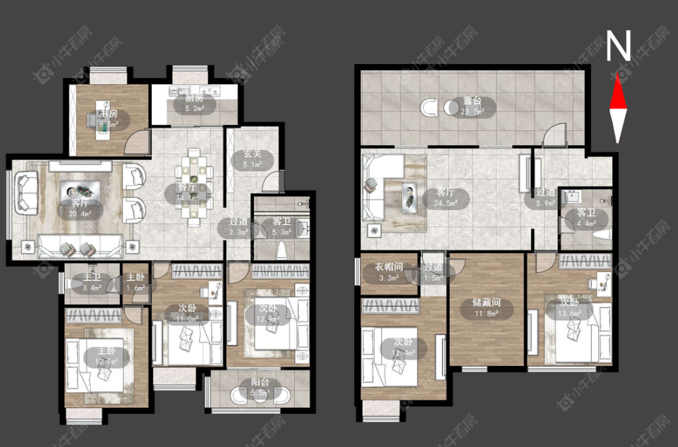常州人民家园在租房源户型图_小牛看房