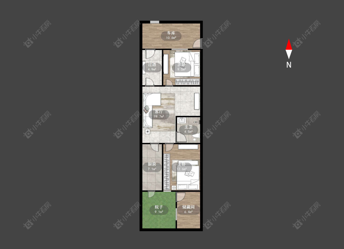 常州王家村(天宁街道)在售二手房源户型图_小牛看房