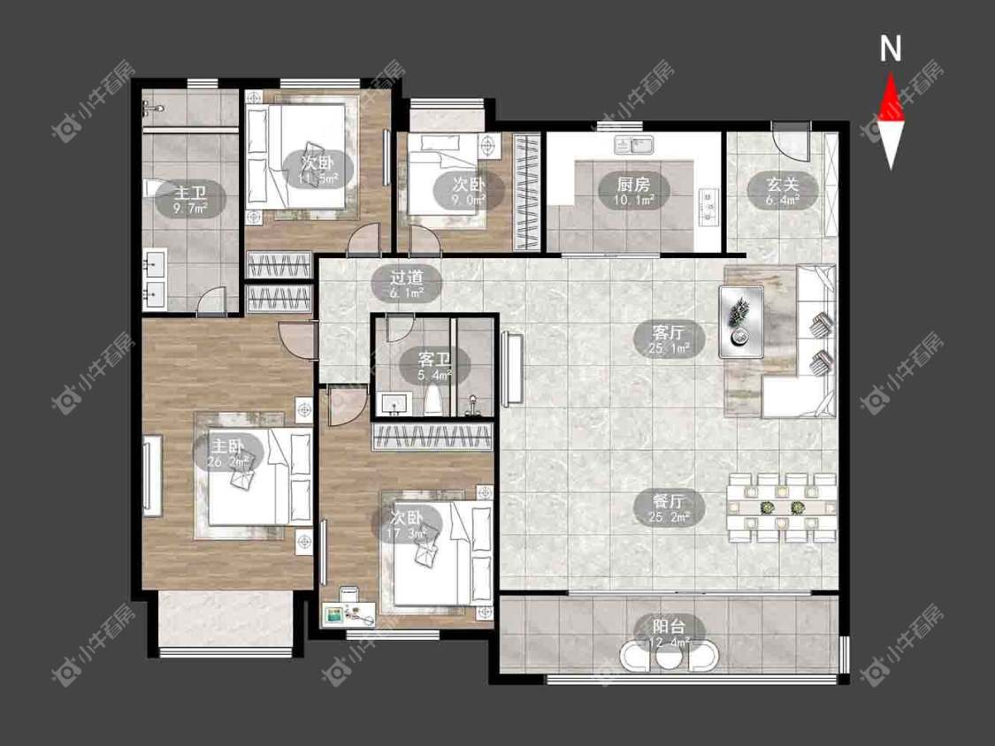 常州嘉宏天际在租房源_小牛看房