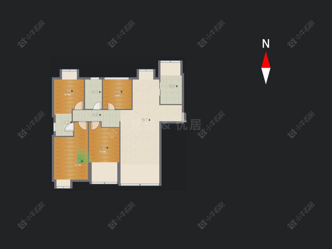 天隽峰房源户型图 常州天隽峰在售二手房源户型图_小牛看房