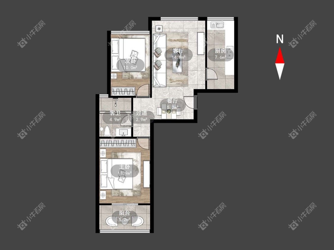永宁星座公寓房源室内图 常州永宁星座公寓在租房源室内图_小牛看房