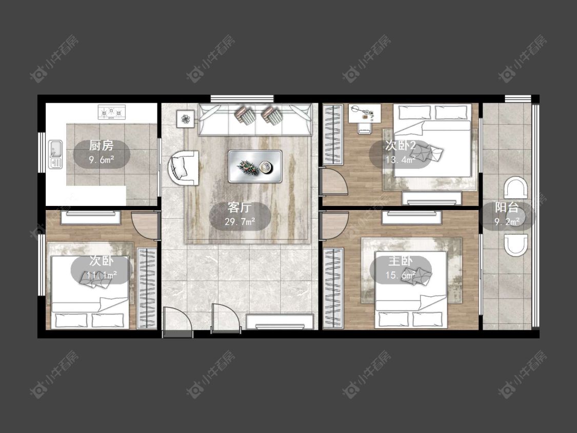 丹阳海会一村在售二手房源户型图_小牛看房