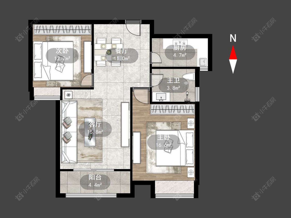 绿都万和城二区房源户型图 常州绿都万和城二区在售二手房源户型图_小牛看房