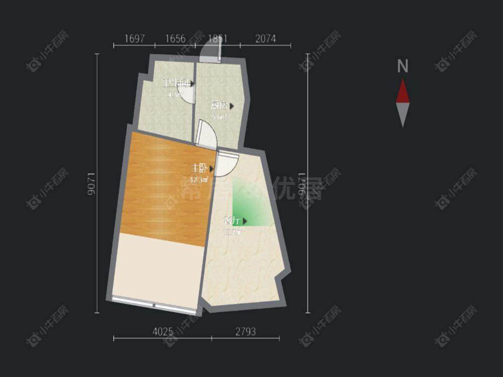 常州融锦融御华庭在售二手房源户型图_小牛看房