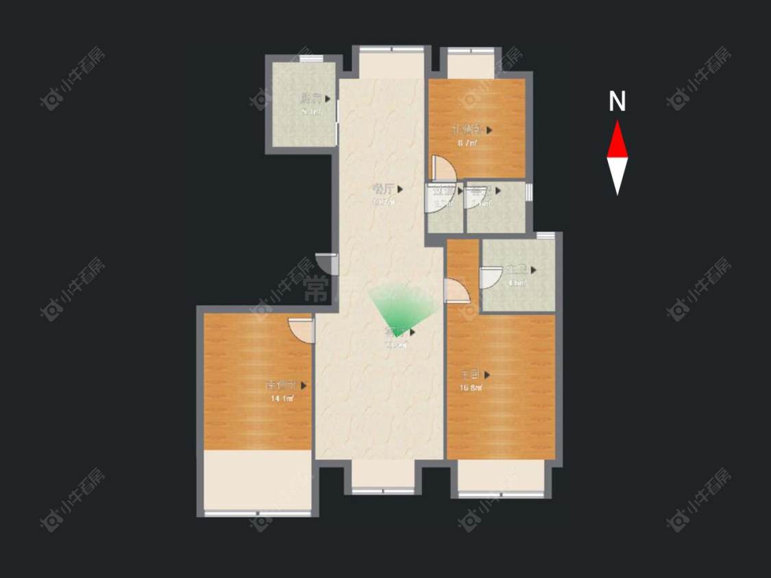 常州星鑫家园二期在售二手房源户型图_小牛看房