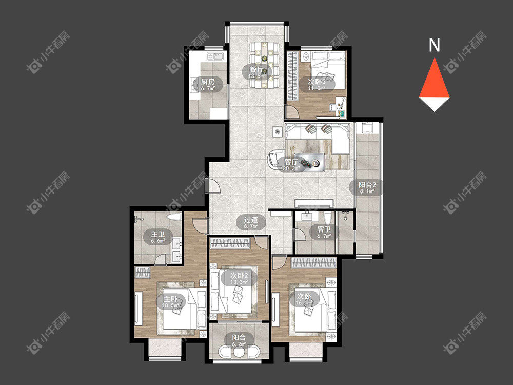 常州新城南都御苑在租房源_小牛看房