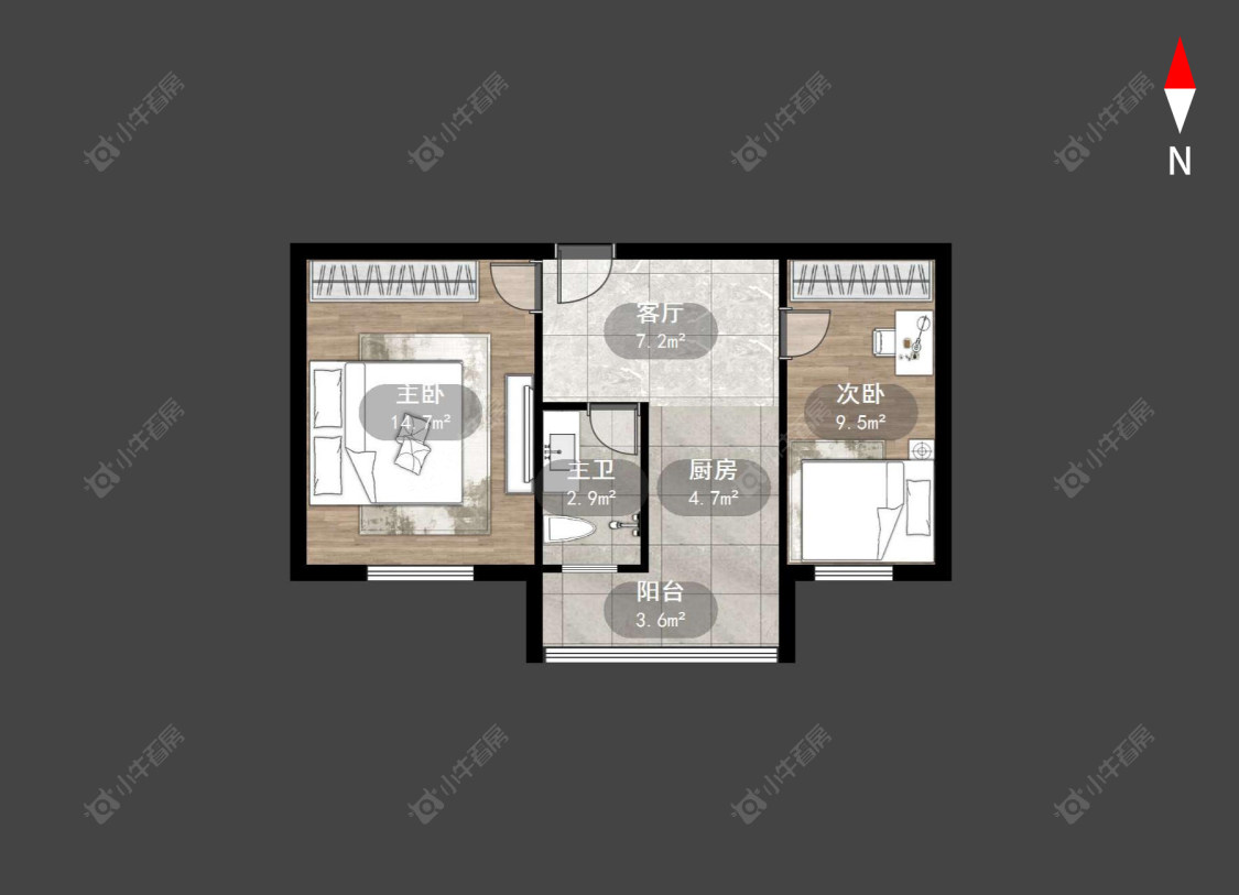 斜桥巷房源户型图 常州斜桥巷在售二手房源户型图_小牛看房