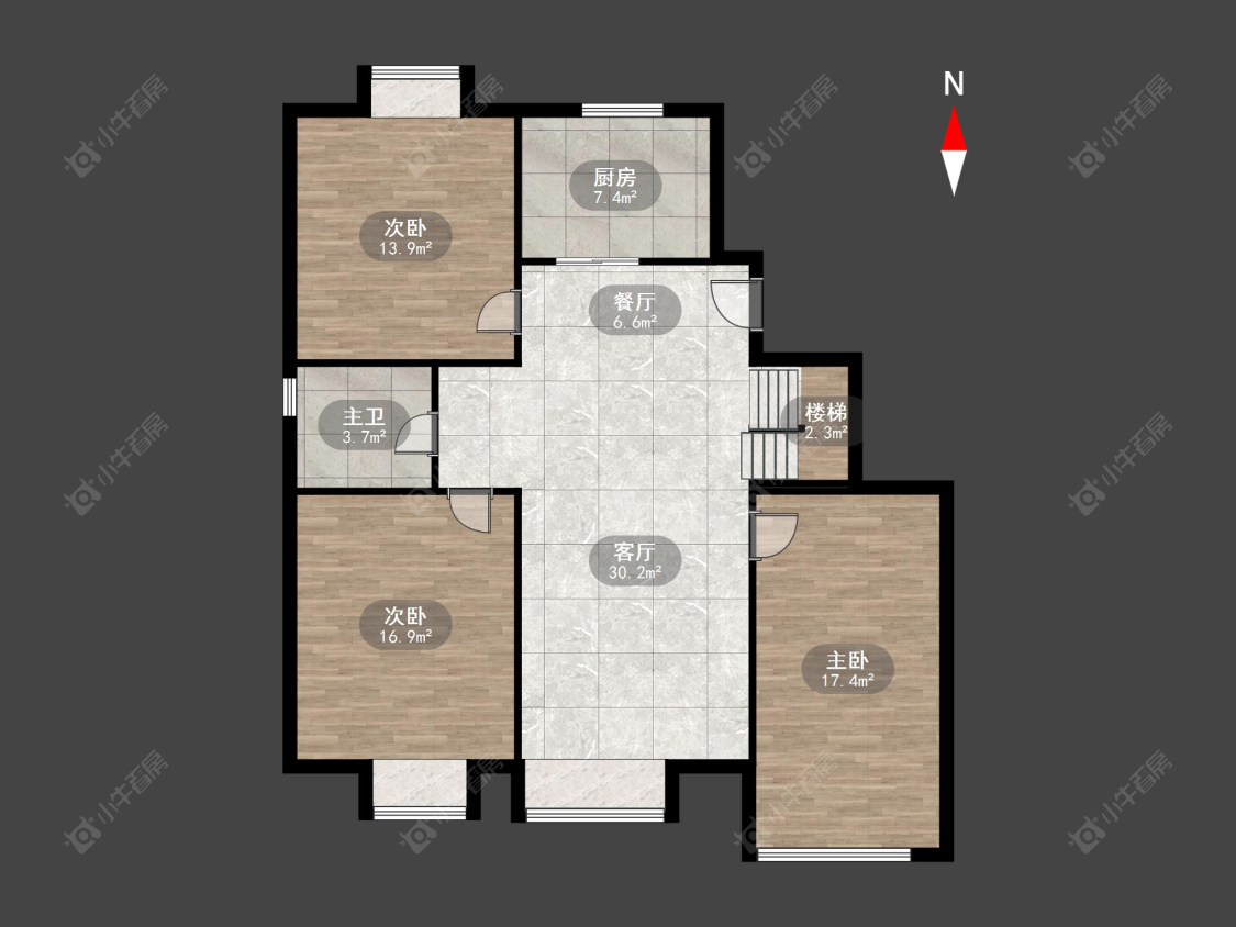 常州紫金园在售二手房源户型图_小牛看房