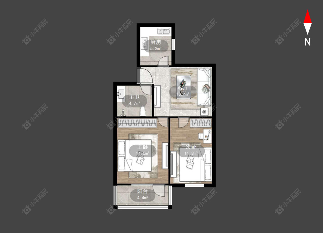 电业宿舍房源户型图 常州电业宿舍在售二手房源户型图_小牛看房