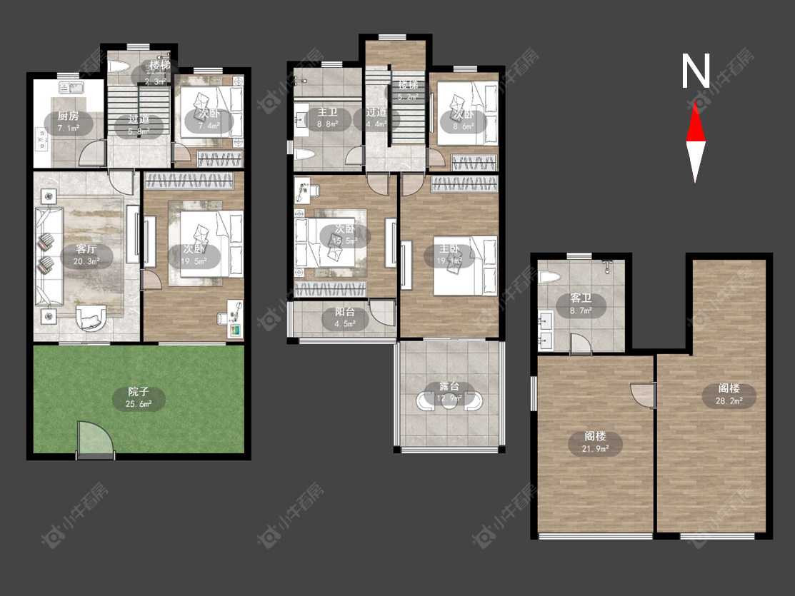 常州富强新村在售二手房源户型图_小牛看房