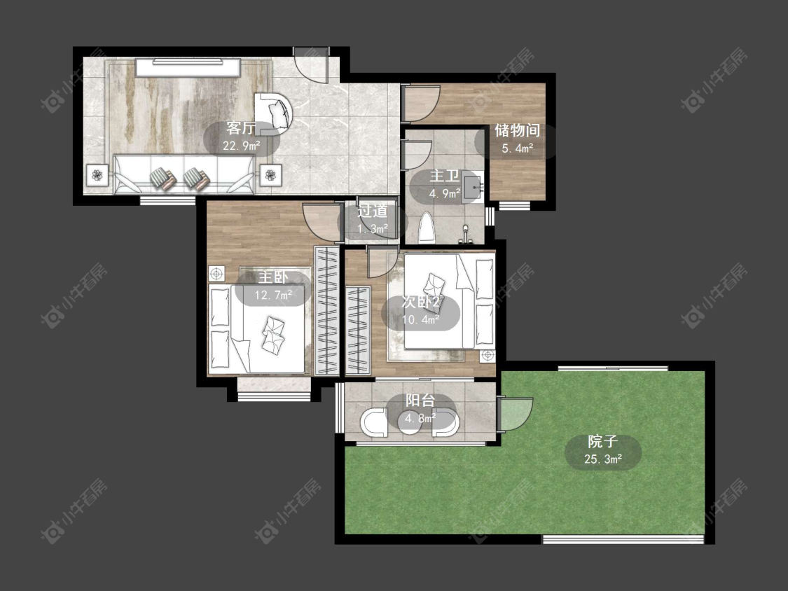 丹阳宏云公寓在售二手房源户型图_小牛看房