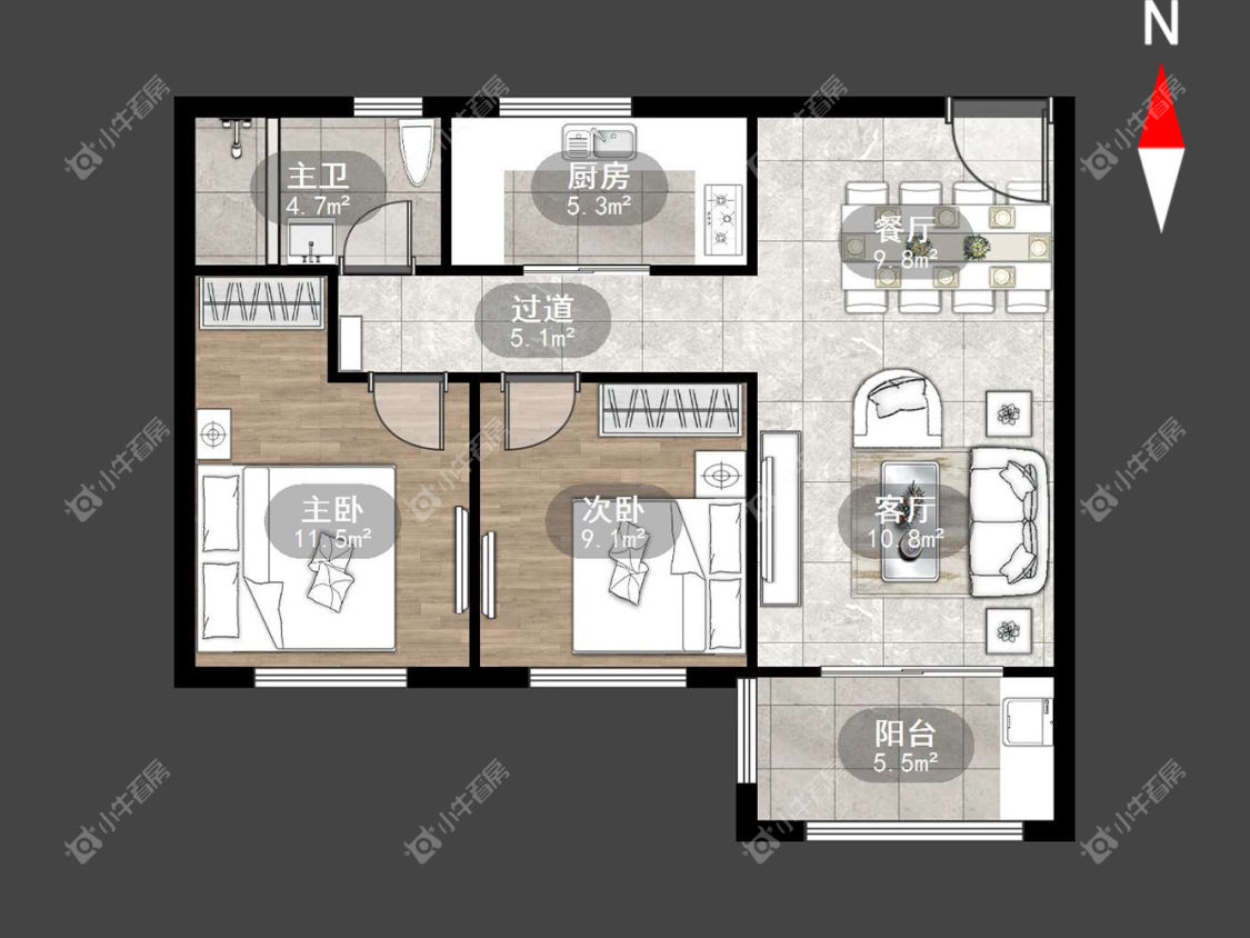 常州金正花园在租房源_小牛看房