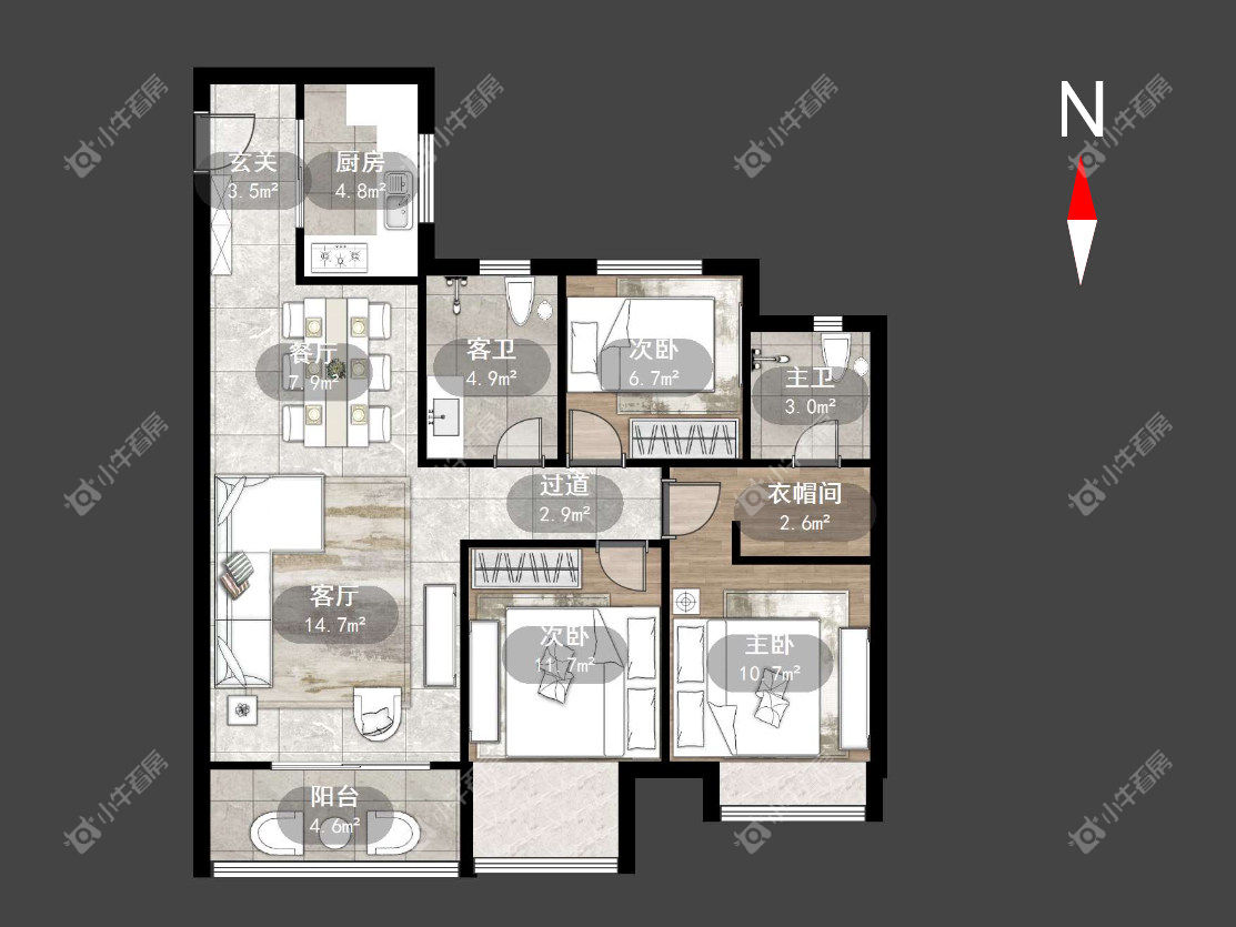 常州衡麓世家在租房源_小牛看房