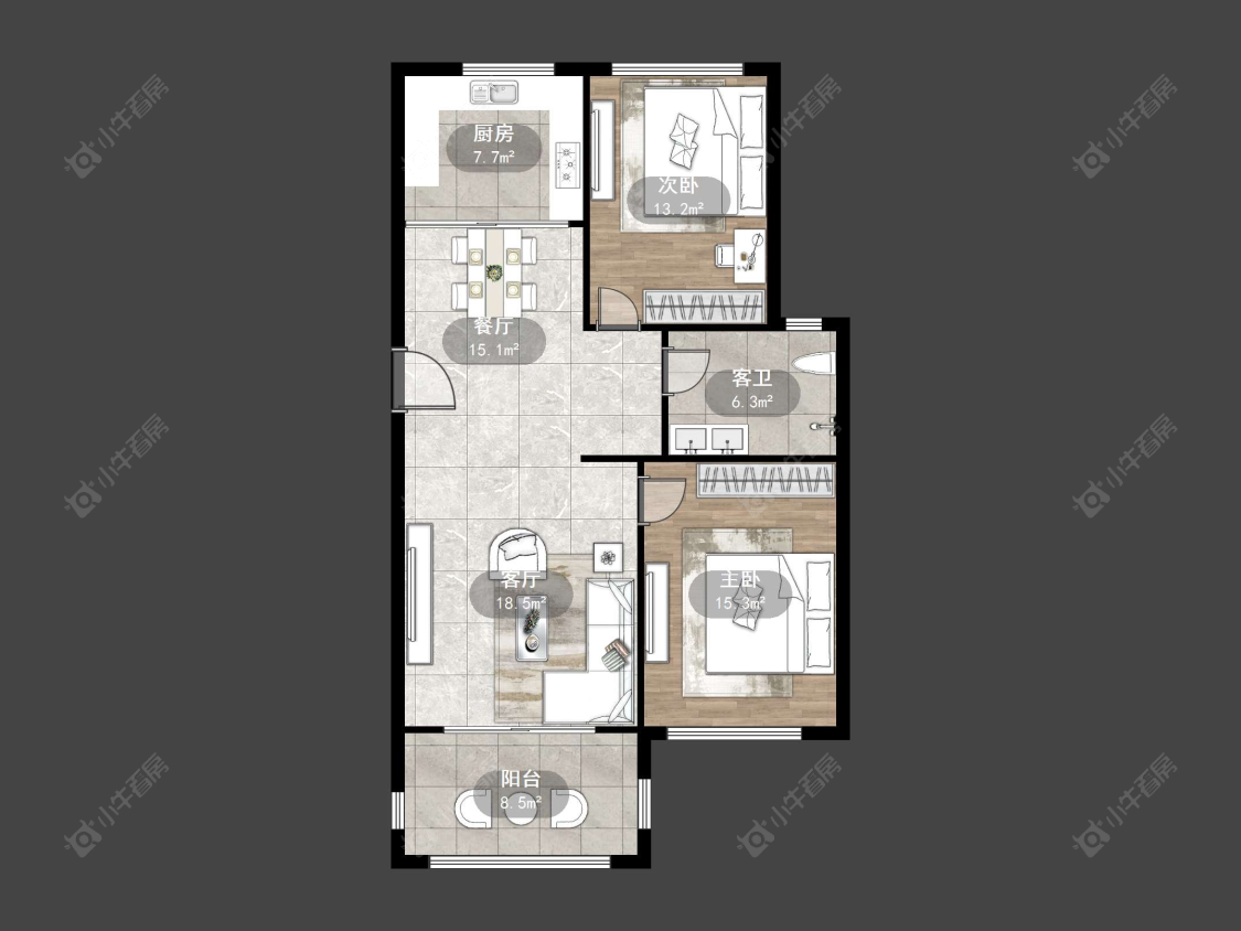 丹阳御珑湾(丹阳)在售二手房源户型图_小牛看房