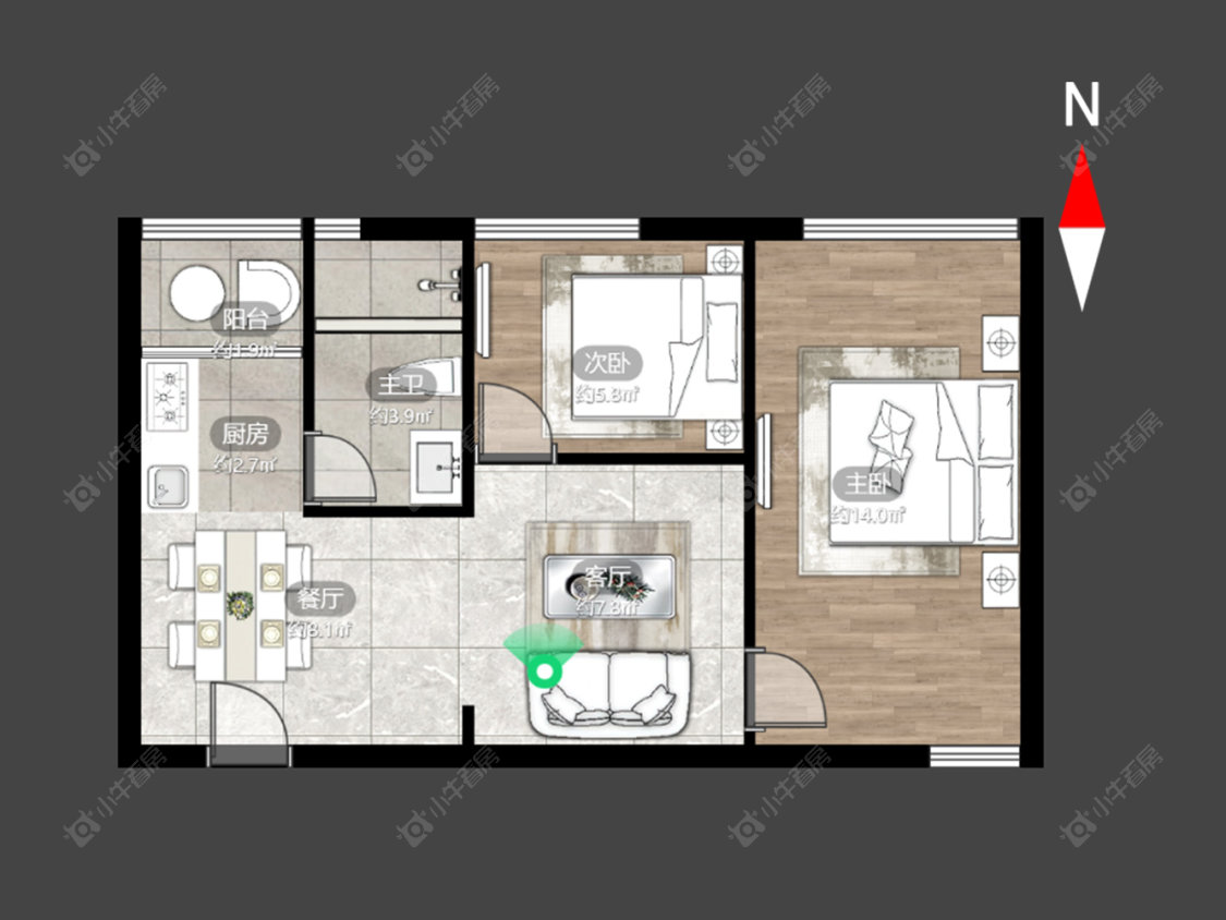 常州新城蓝钻苑东区在售二手房_小牛看房