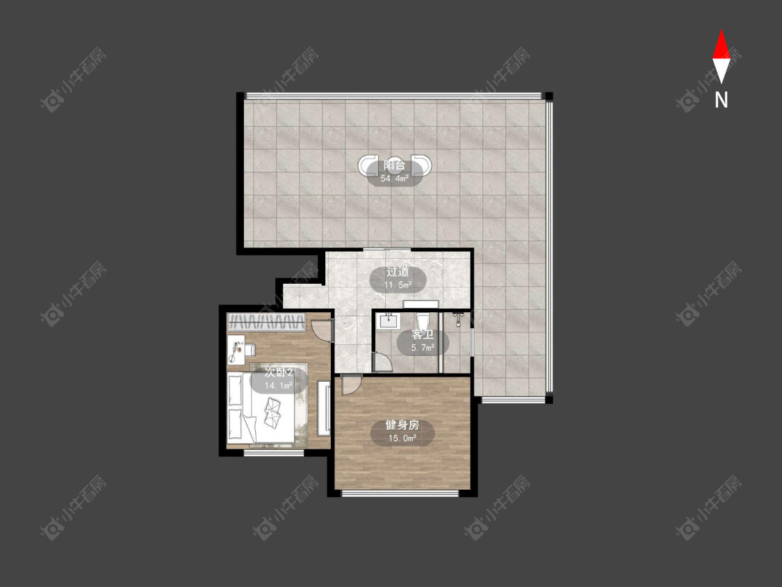 常州聚和家园在售二手房源户型图_小牛看房