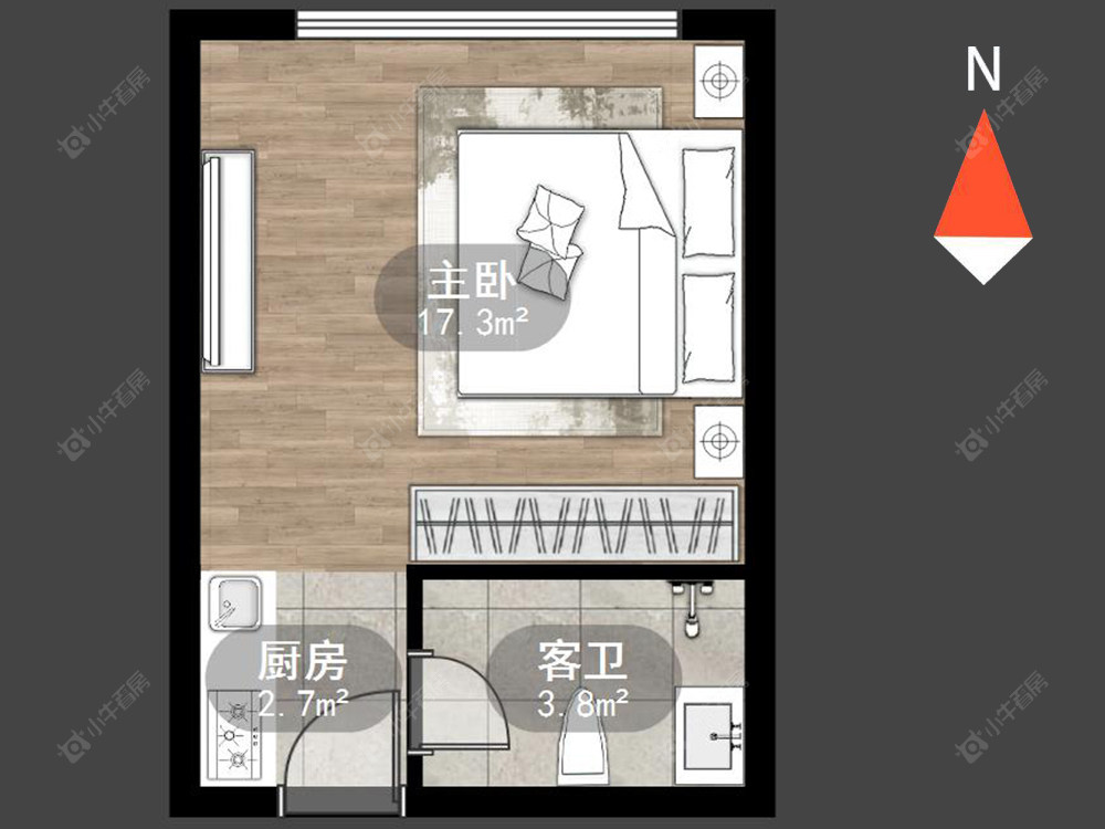 常州中奥珑郡在售二手房房源户型图_小牛看房