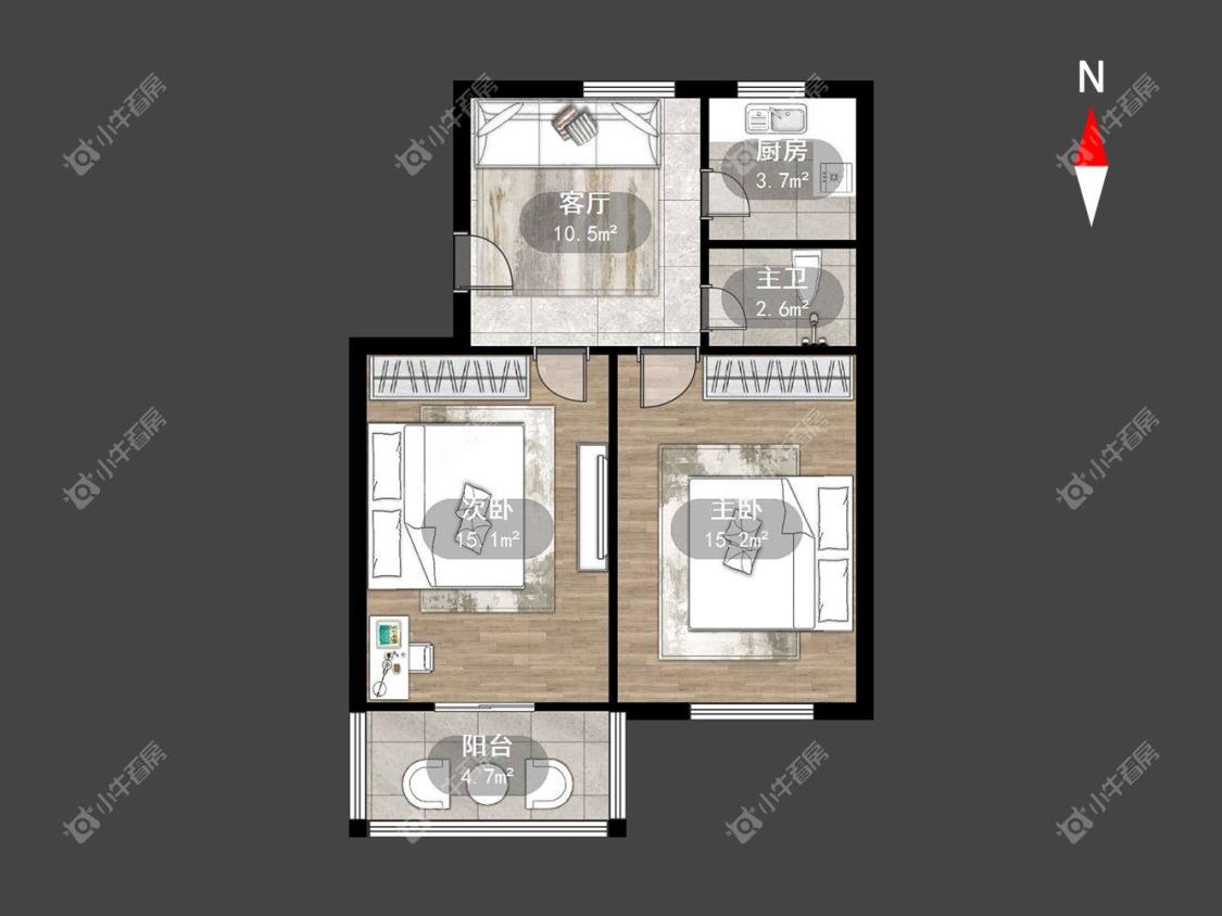 常州花园新村（钟楼）租房_小牛看房