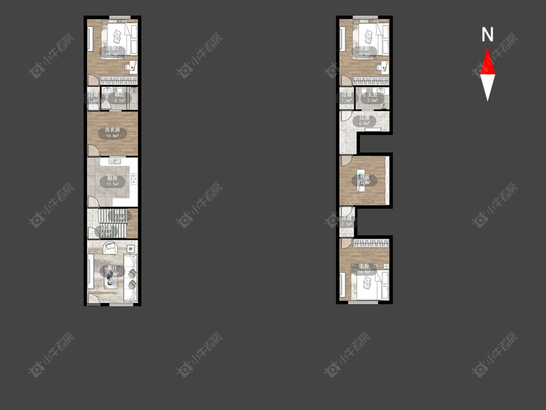 常州东巢村在售二手房源户型图_小牛看房