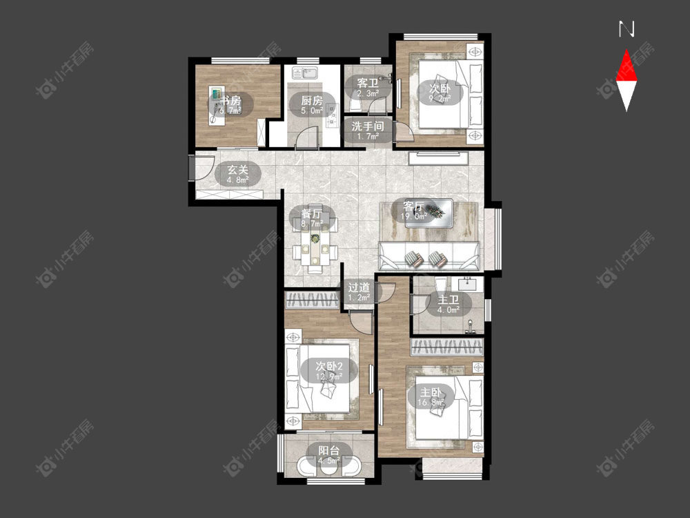 常州九洲花园二期在售二手房_小牛看房