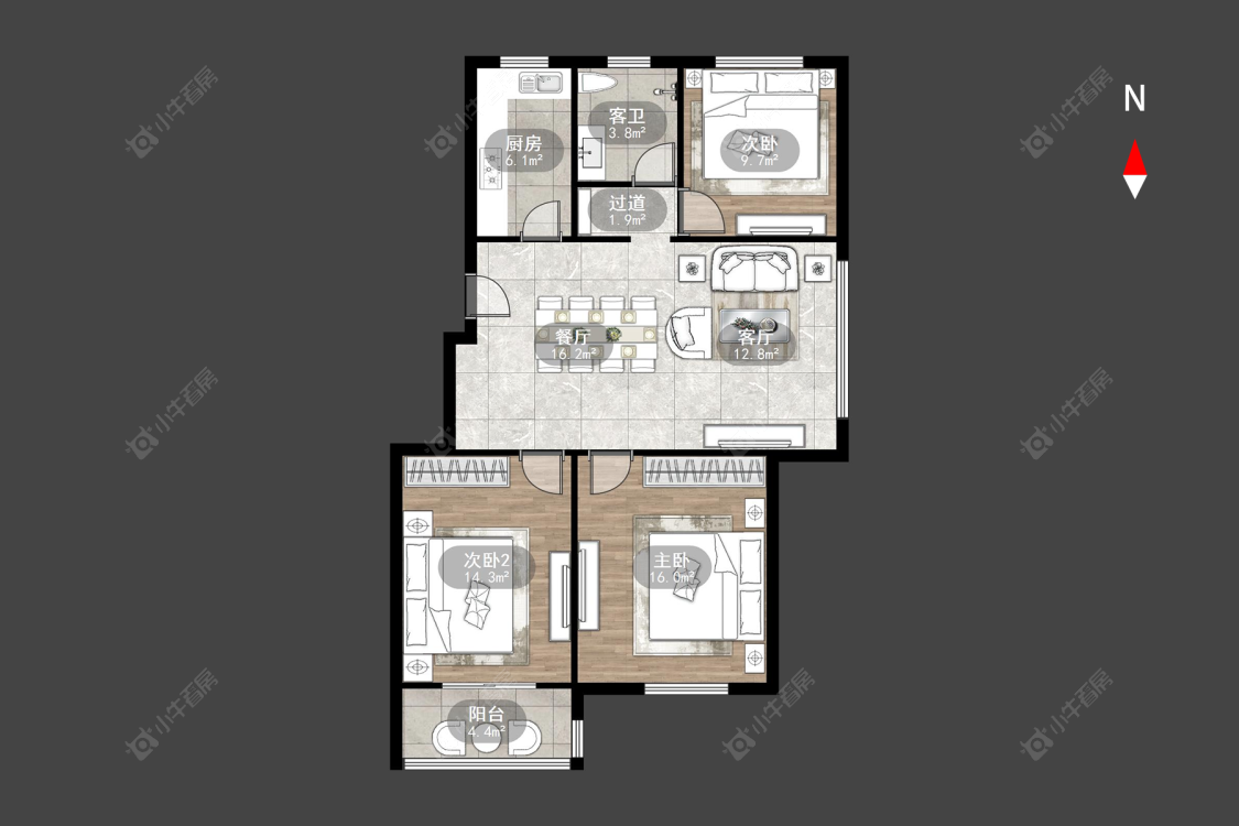 常州四季新城北苑在售二手房_小牛看房